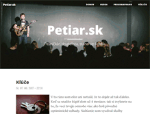 Tablet Screenshot of petiar.sk